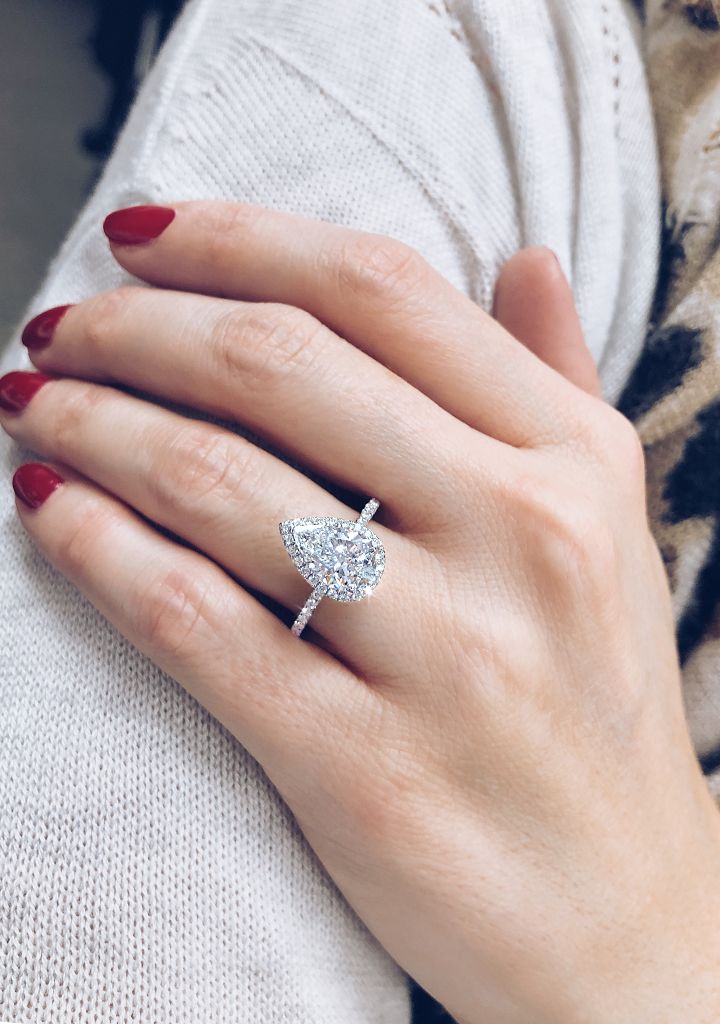 Pear Engagement Ring