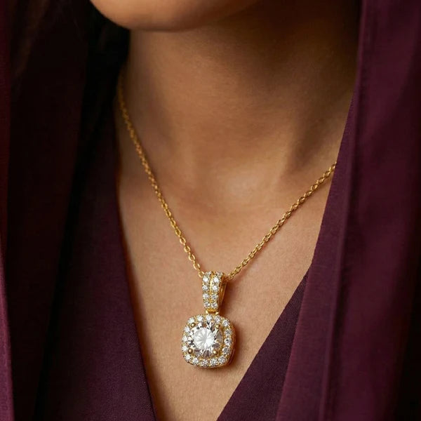 Diamond Cluster Pendant