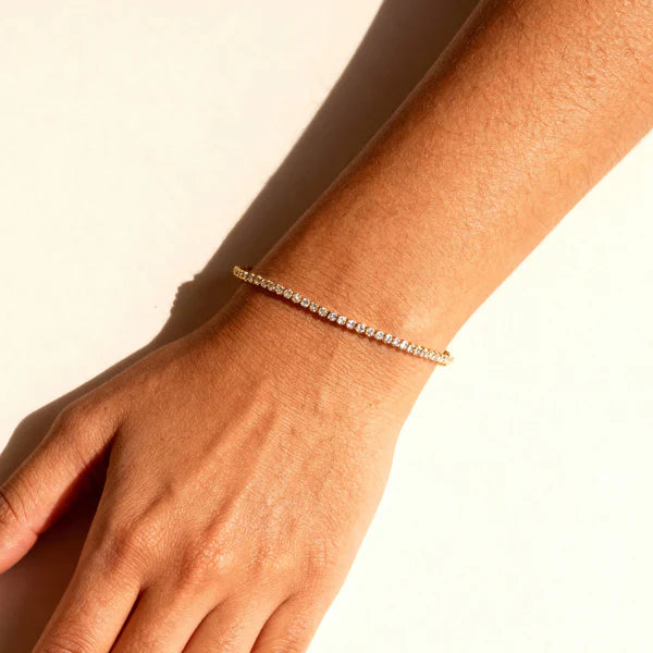 petite 2mm tennis bracelete