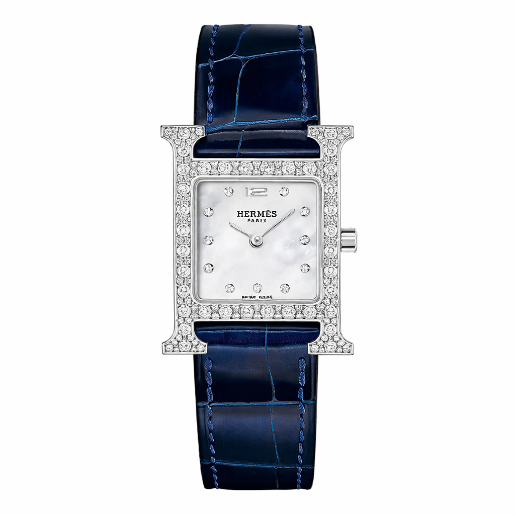 Diamond H-Shape Luxury Watch
