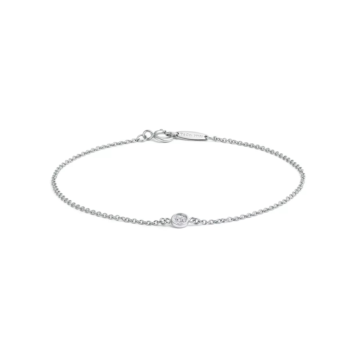 18K Thick Gold Plated Minimal Diamond Bracelet