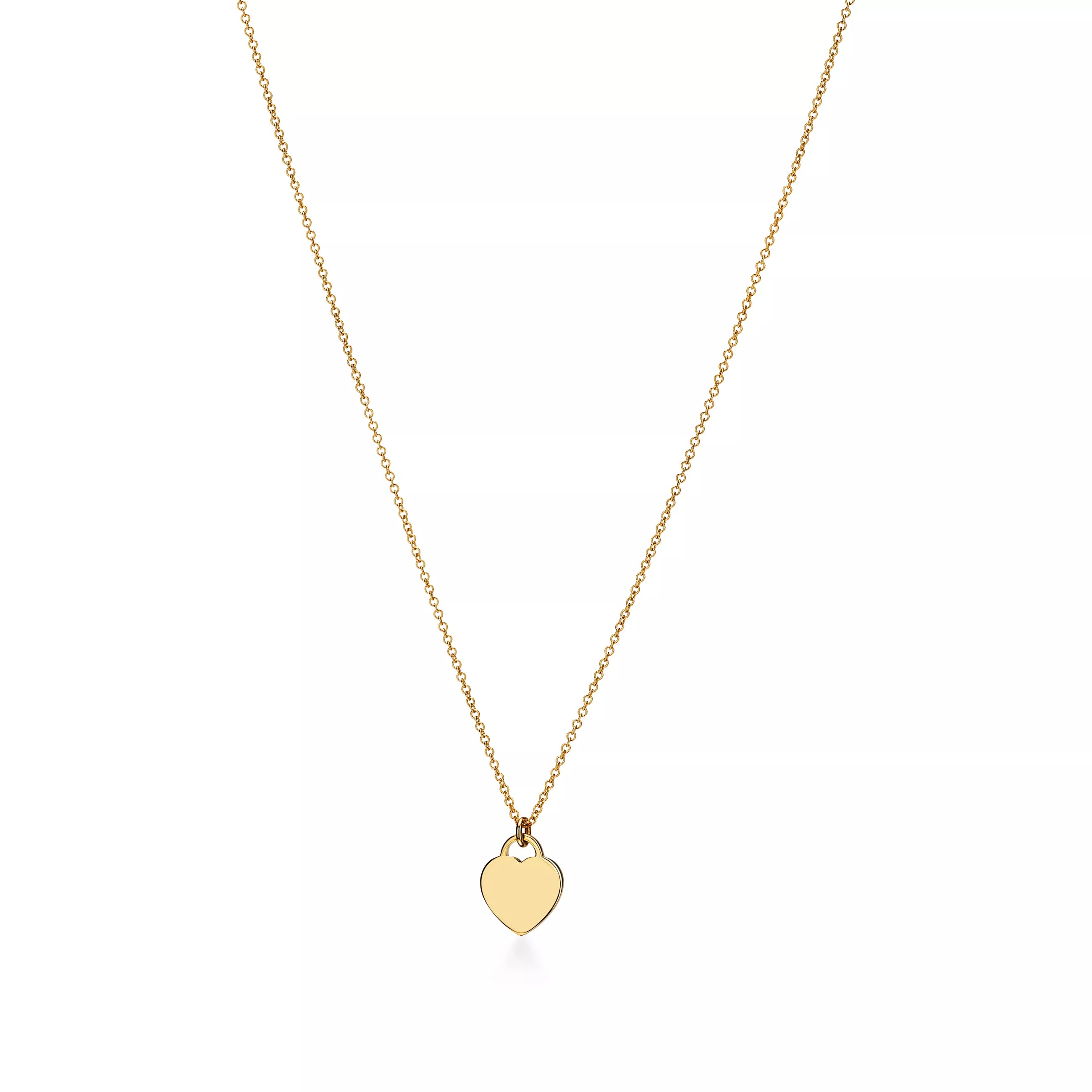 Minimal Gold Pendant Necklace