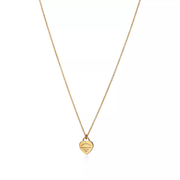 Minimal Gold Pendant Necklace