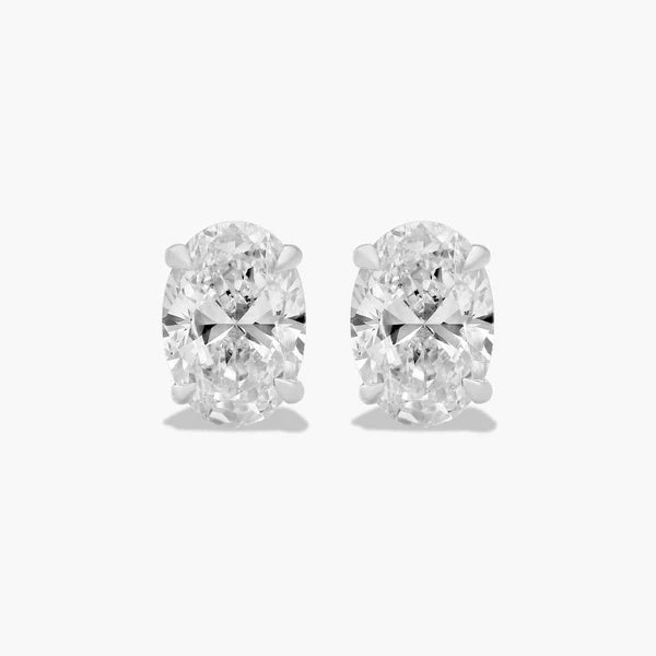 moissanite stud earrings