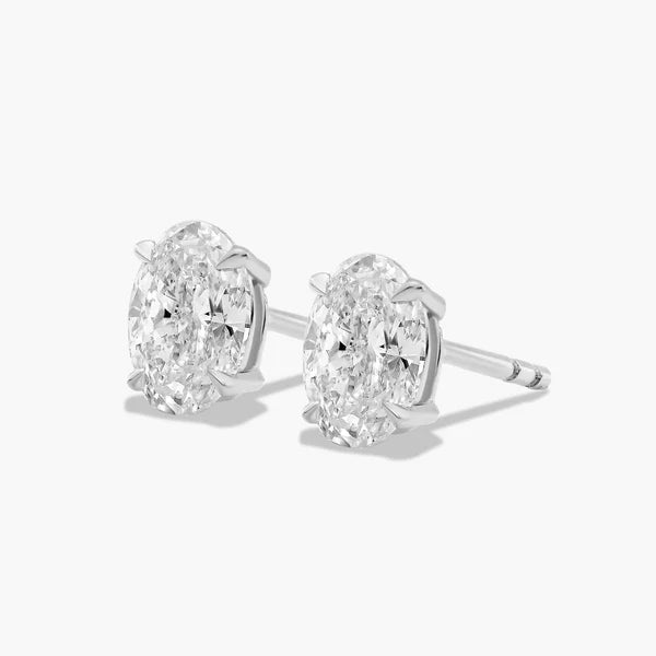 moissanite stud earrings