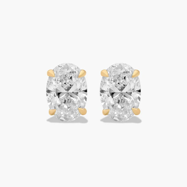 moissanite stud earrings