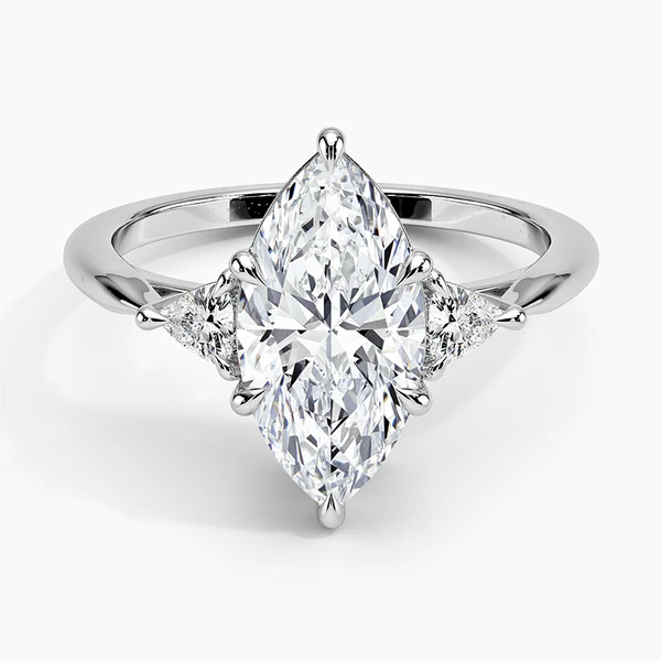 Ring With Marquis
