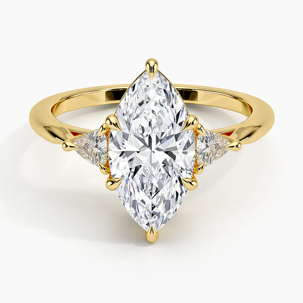 Ring With Marquis