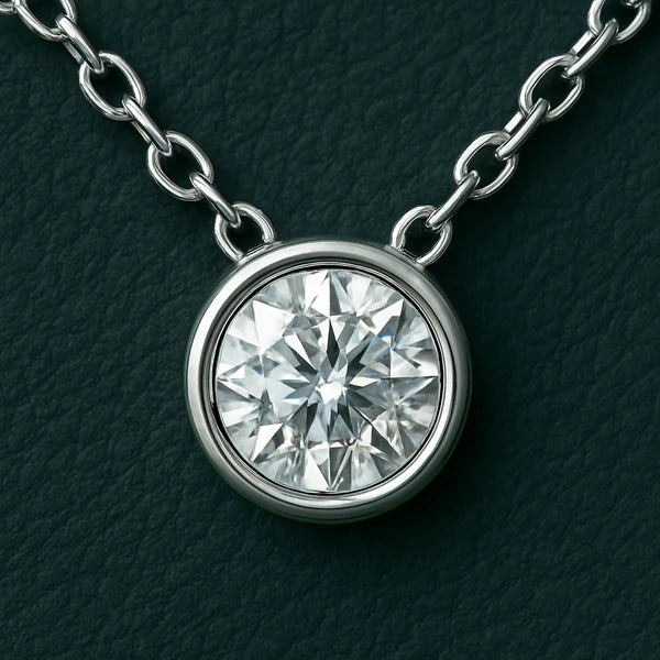 Solitaire Diamonds Necklace