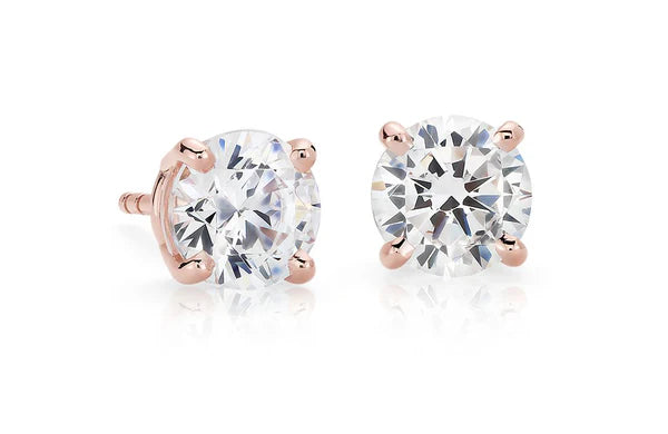 moissanite earrings