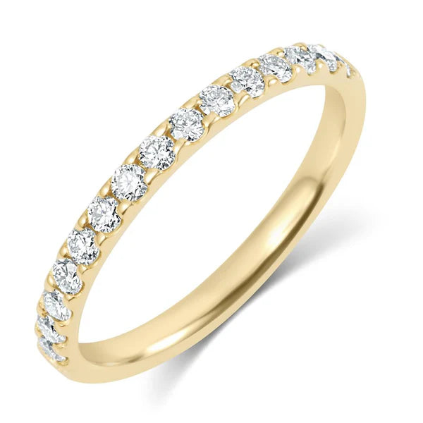 classic timeless half eternity band