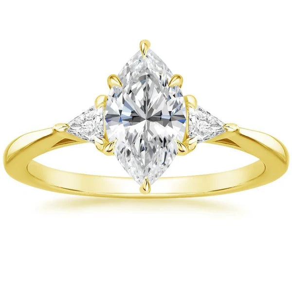 Ring With Marquis