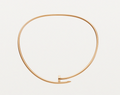 Elegant Nail Gold Choker Necklace