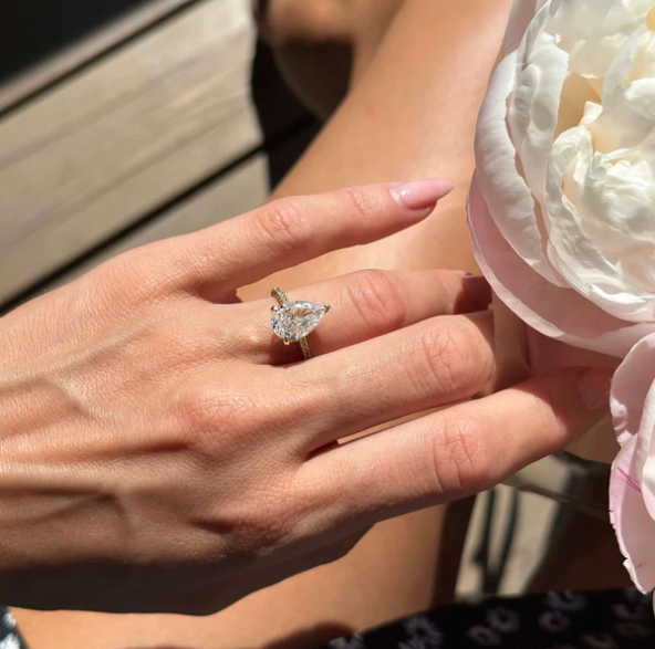 Pear Cut Ring