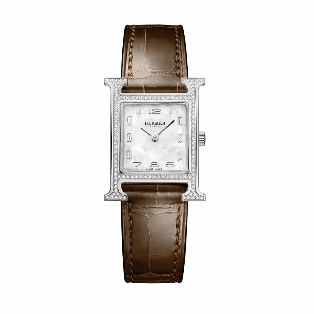 Diamond H-Shape Luxury Watch