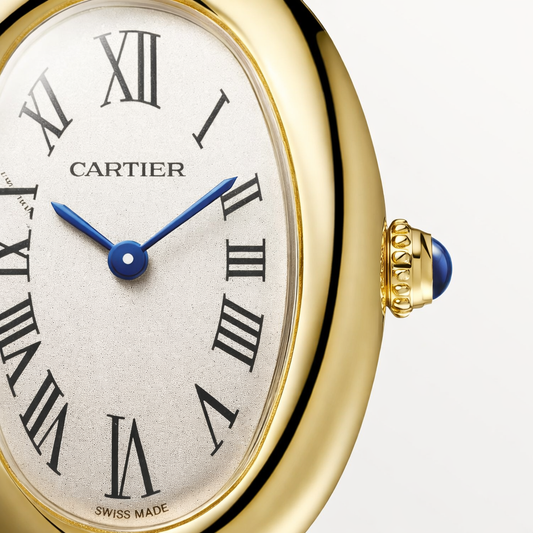 Elegant Oval Gold Bangle Watch – Luxury Paris Style