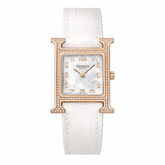 Diamond H-Shape Luxury Watch