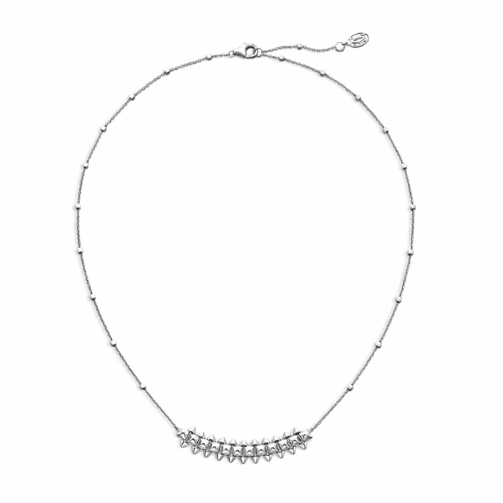 Spike Bead Chain Necklace