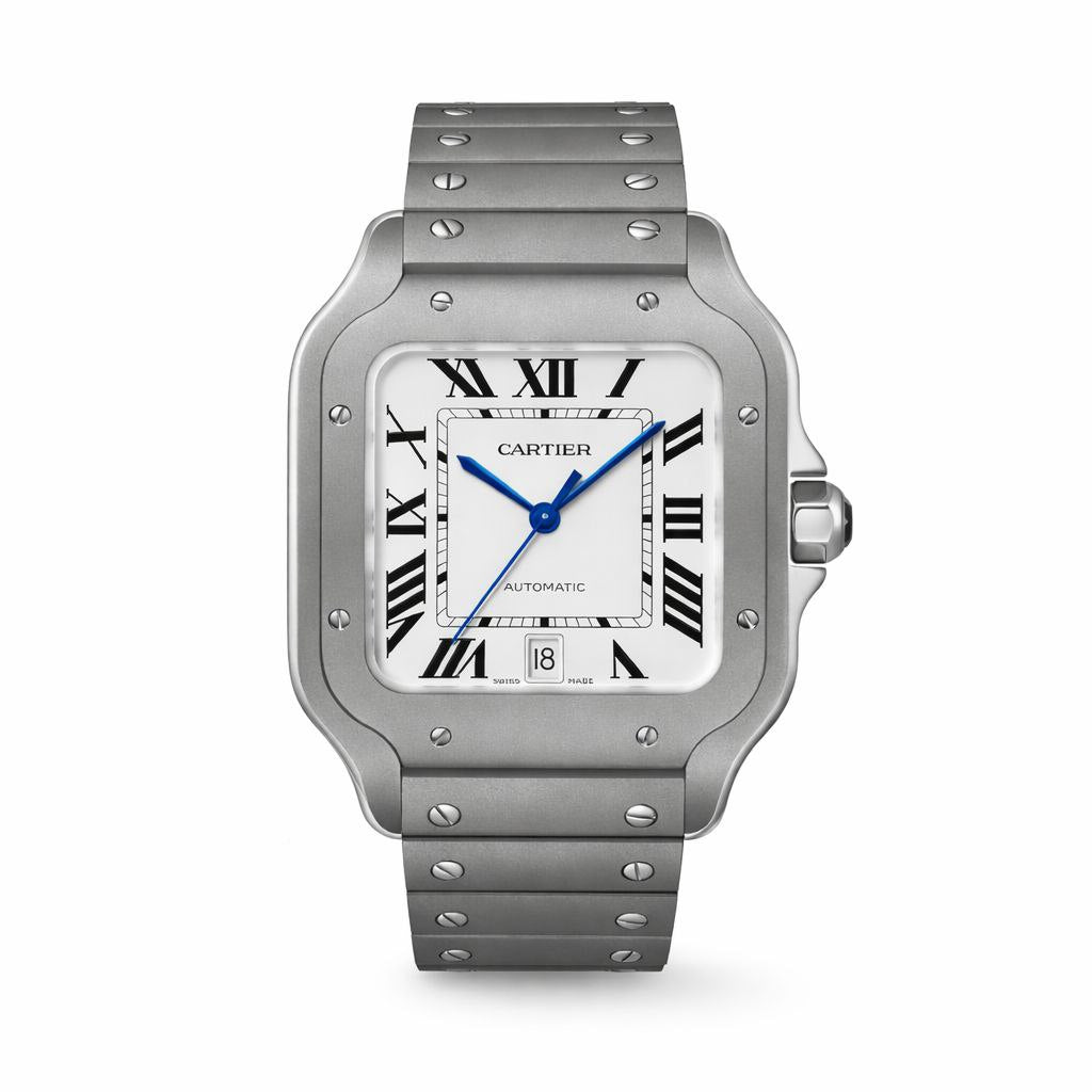 Luxury Square Stainless Steel Automatic Watch