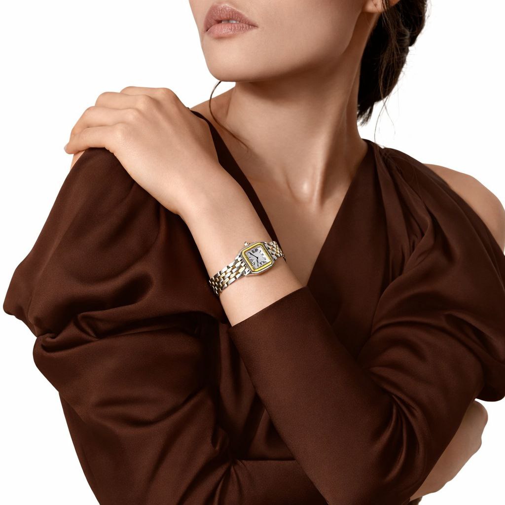 Elegant Square Dial Stainless Steel Watch