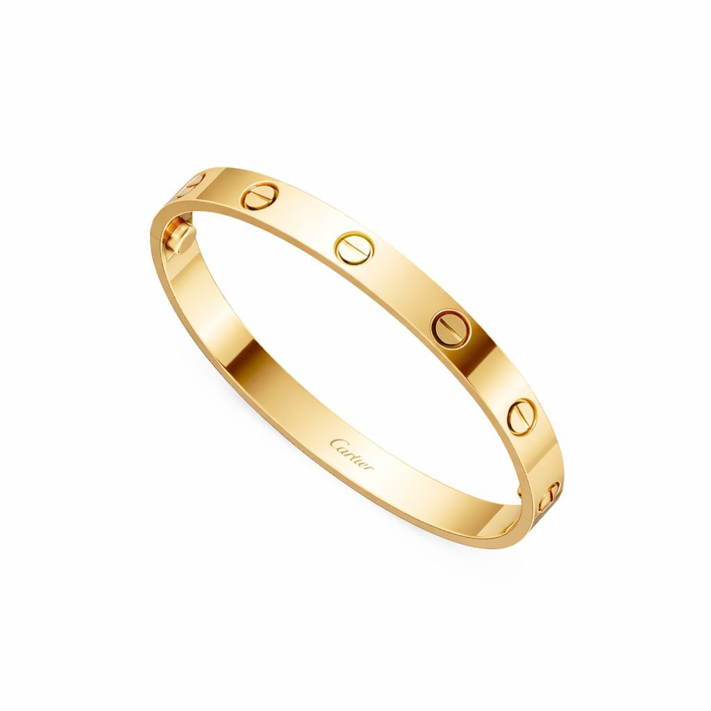 Classic Screw Love Bangle Bracelet