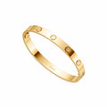 Classic Screw Love Bangle Bracelet
