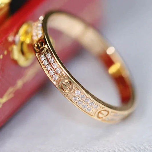 Gold Love Ring