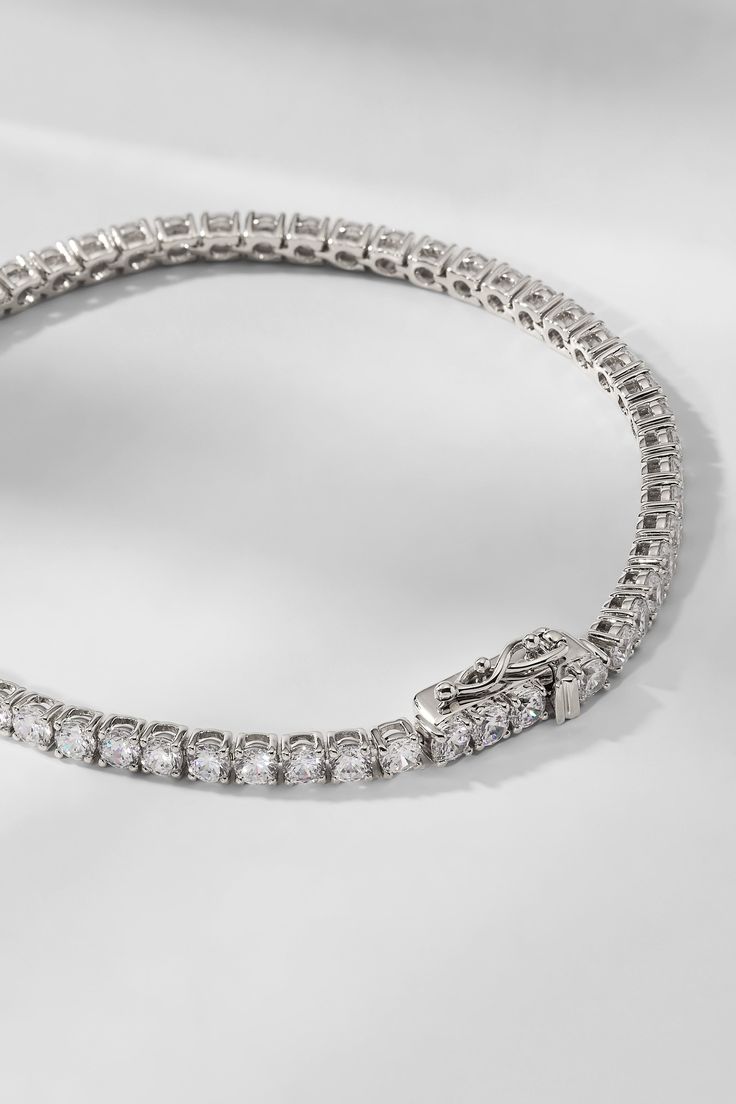 Moissanite Tennis Bracelet Amazon