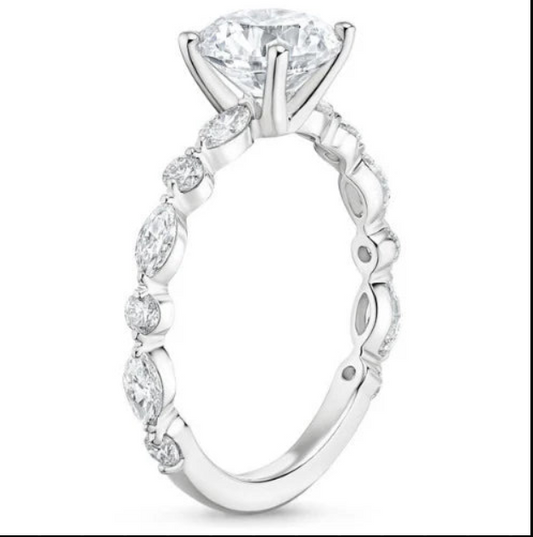 Top Oval Engagement Rings That Look Like Diamonds