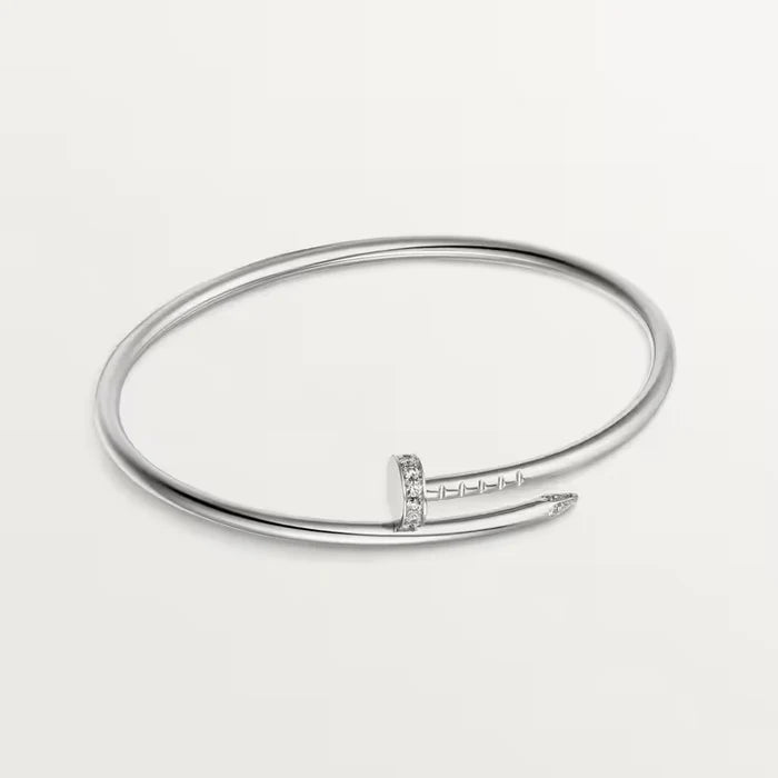 bracelet just un clou diamonds, small model
