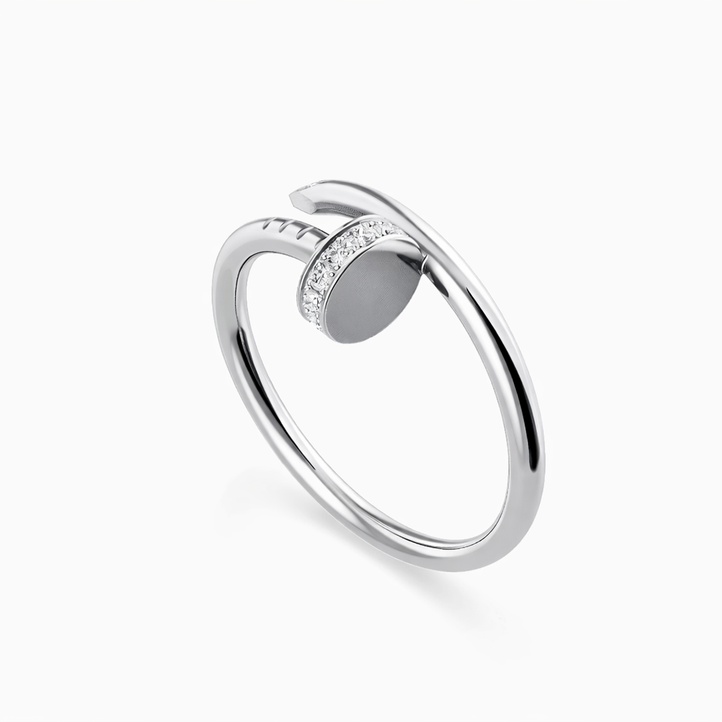 Crystal Nail Wrap Ring