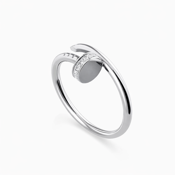 Crystal Nail Wrap Ring