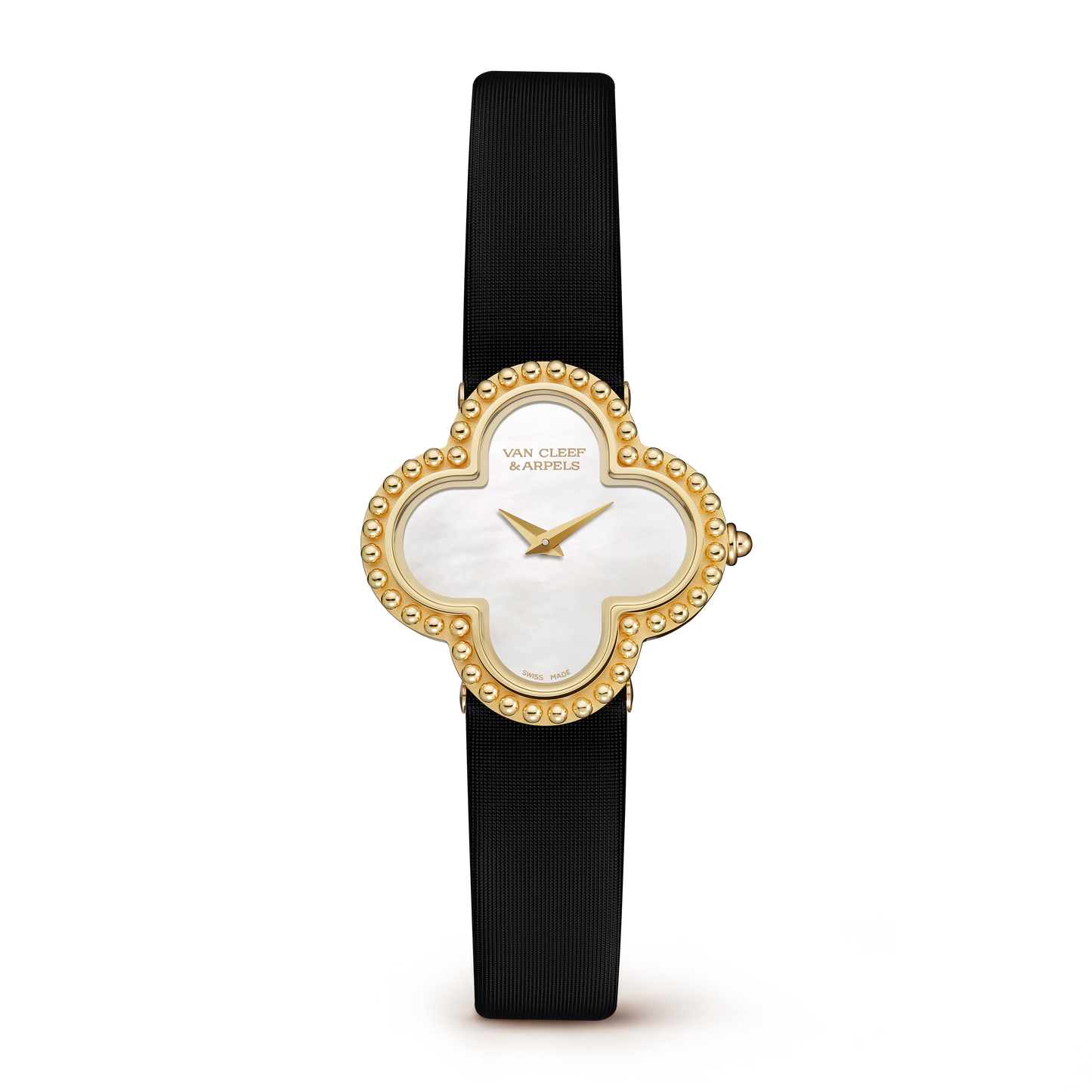 Cleef Crystal Watch – Leather Strap