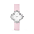 Van Cleef Crystal Watch – Leather Strap
