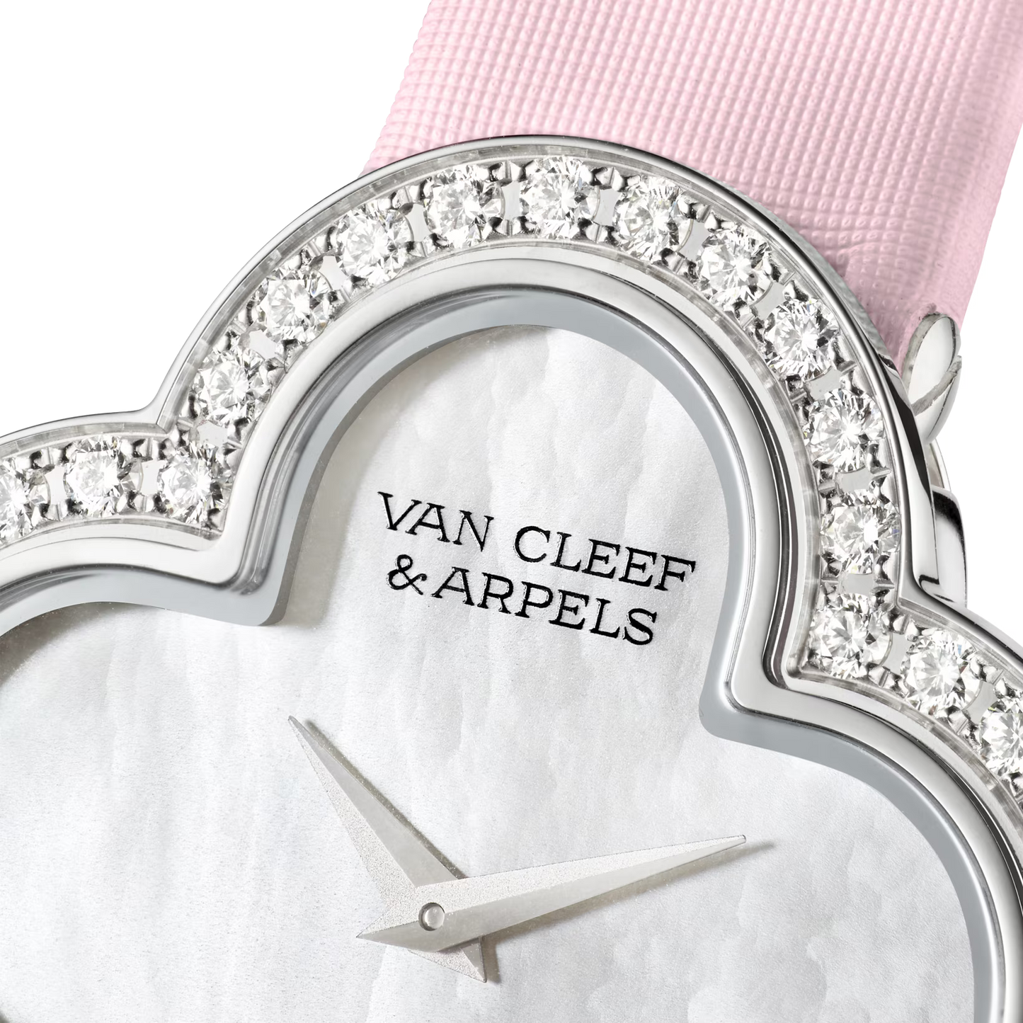 Cleef Crystal Watch – Leather Strap