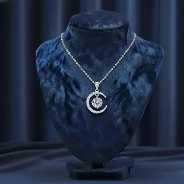 8mm Moon Pendant