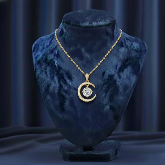 8mm Moon Pendant
