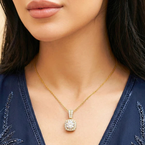 Diamond Cluster Pendant