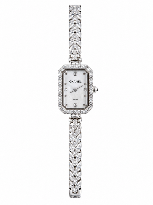 Luxury Diamond Première Bracelet Watch – Silver