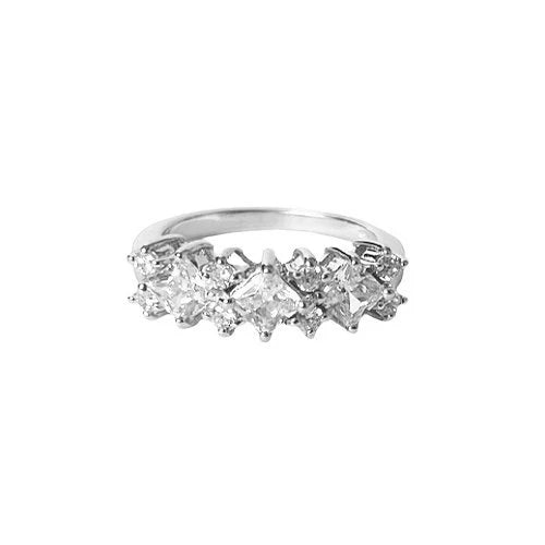 Pear Cut Moissanite Ring