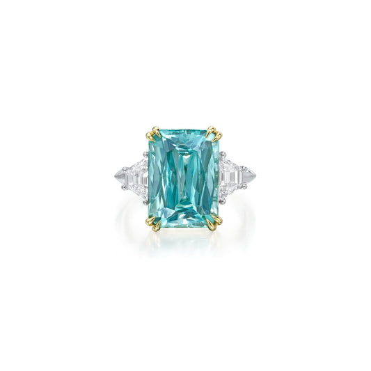 Ocean Blue Radiance Ring
