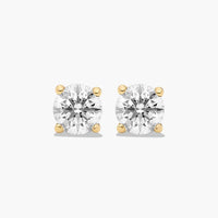 4 Prong Studs Earrings