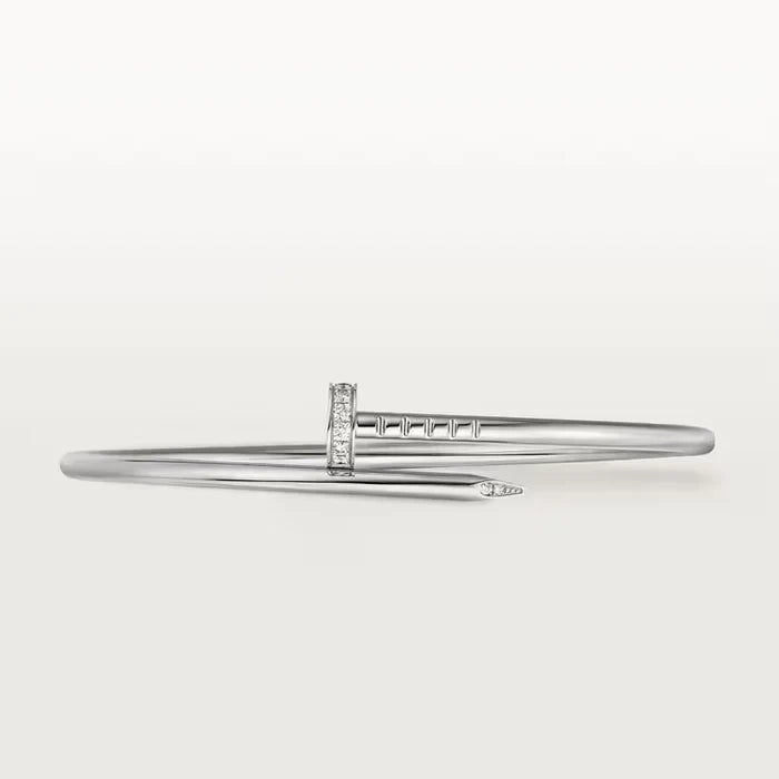 bracelet just un clou diamonds, small model