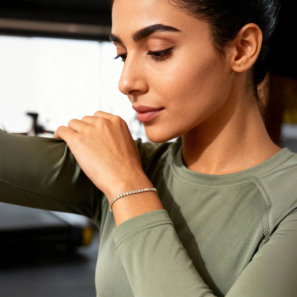 petite 2mm tennis bracelete