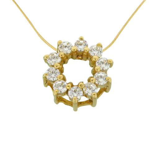 Pendant Round Circle Design