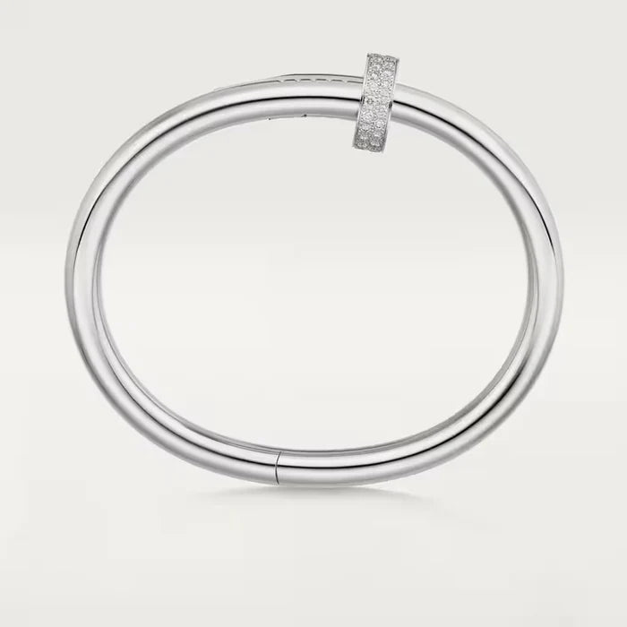Juste un Clou bracelet, large model, diamonds