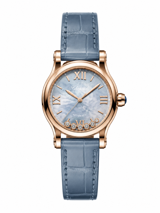 Azure Royale Crocodile Leather Watch