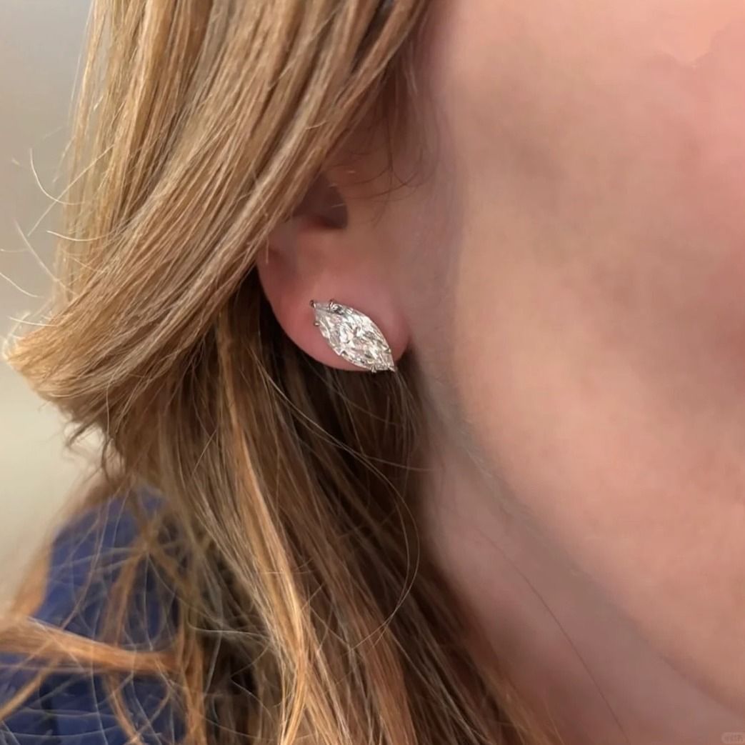Bezel Earrings