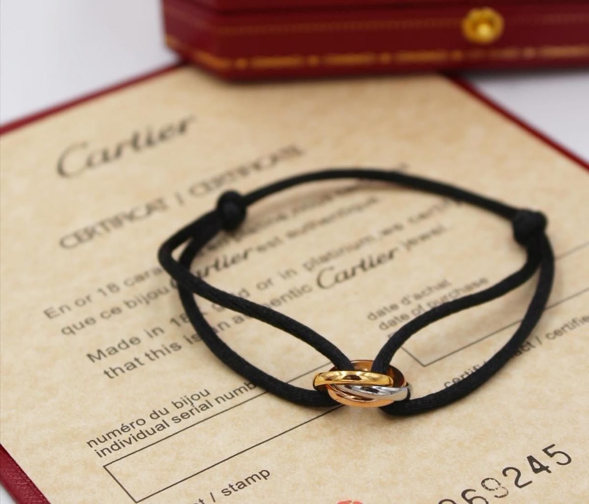 Trinity Cord Bracelet