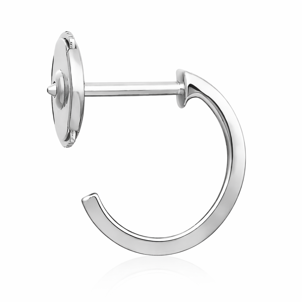 Classic Screw Love Hoop Earrings